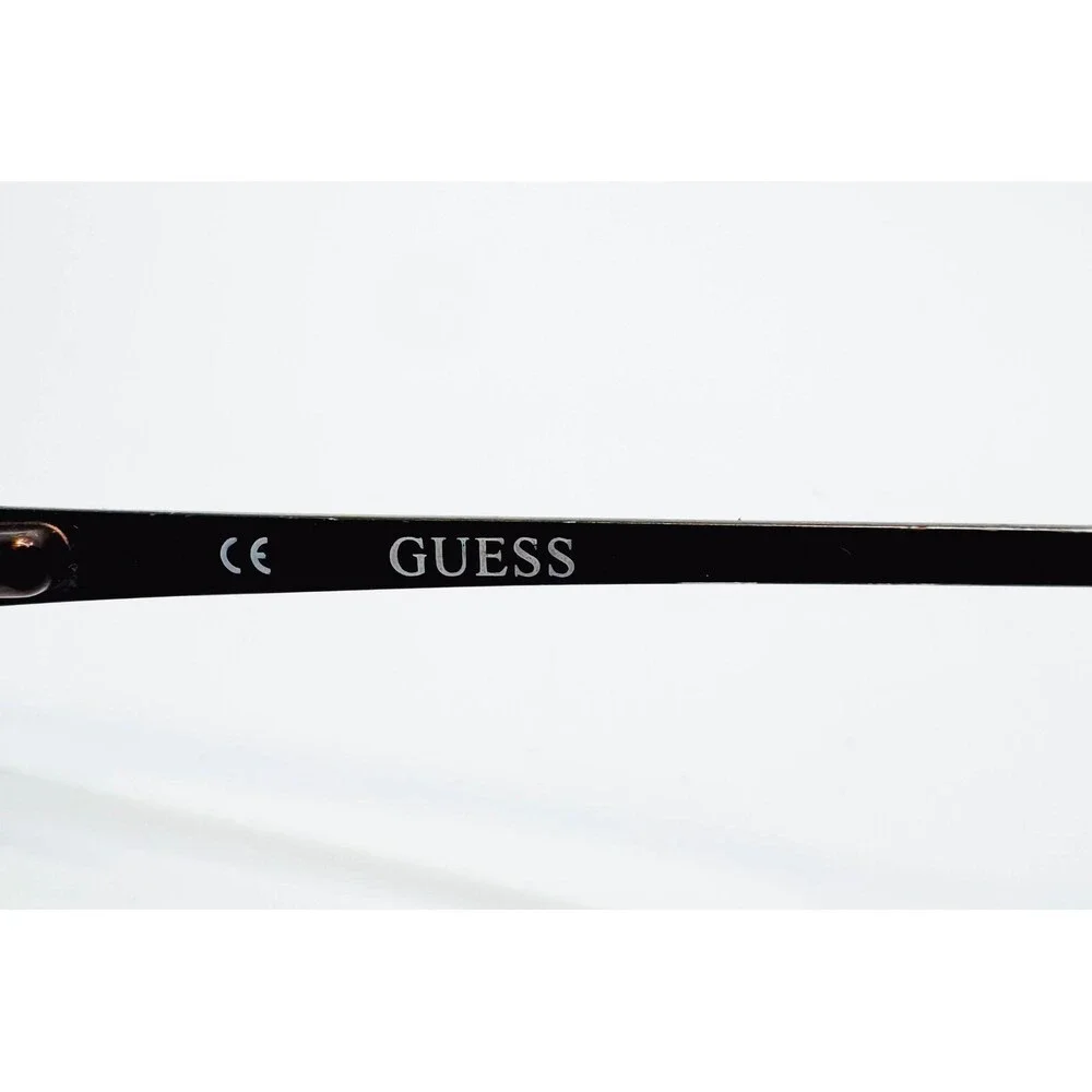 Guess Eyeglasses Frames Brown Semi-Rimless Rectangular GU 1482 BRN 50-19-135